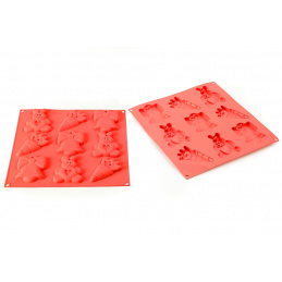 Set de copt Silikomart 9 piese galben