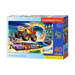 Puzzle 40 buc. MAXI Jumping Monster Truck universal