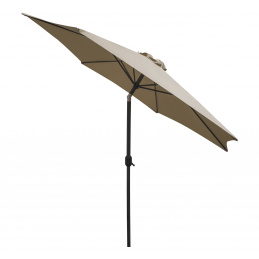 Linder Exclusiv Umbrelă de soare înclinabilă 300 cm Gri-maro 2DAZ391 Linder Exclusiv Umbrelă de soare înclinabilă 300 cm Gri-maro 2DAZ391