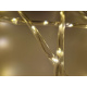 Aga LED Șir de lumini 10m 100 LED Alb cald