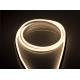 Bandă LED NEON - 230V - 1m - 8W/m - IP68 - impermeabil - alb cald
