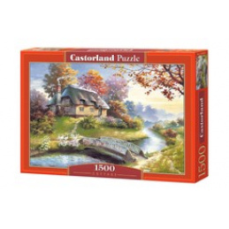 Puzzle CASTORLAND 1500 de piese - Cabana