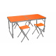 Set pliabil de camping Aga Portocaliu
