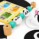 Aga4Kids tablă din lemn Montessori Panda
