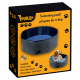 Piscină pliabilă pentru câini 100x30 cm Purlov 20929 Albastru-gri