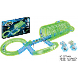 Circuit de curse strălucitor în întuneric 85el.