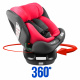 Aga Scaun auto i-Size 360° 0-36 kg DS1822 Roșu