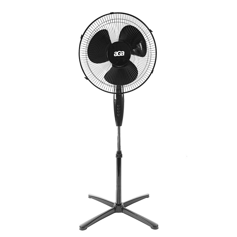 Aga Ventilator cu picior 43 cm Negru - CALITATEA a II-a 6DAZ504