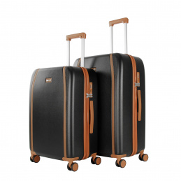 Set de valize de călătorie Aga Travel Negru 2CZ044 - II. CALITATE