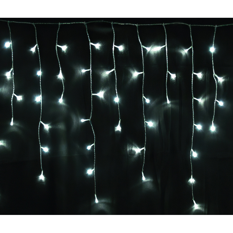 Linder Exclusiv Ploaie de lumini de Crăciun 120 LED Alb rece