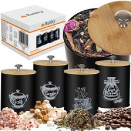 Vase de bucătărie - 4 buc Ruhhy 24578