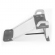 Tobogan Doloni cu mâner 140 cm Alb-Gri