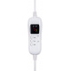 Tresko Pătură electrică încălzită 160x120cm Roșu închis