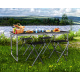 Aga Set de camping pliabil Negru