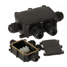 Cutie electrică cu ieșiri 4x IP68