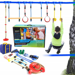 Parc de aventură portabil pentru copii - parc de frânghii Parc de aventură portabil pentru copii - parc de frânghii