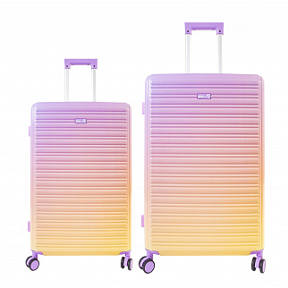 Set de valize de călătorie Aga Travel MR4673 Galben/Violet