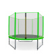 Aga SPORT PRO Trambulină 250 cm Light Green + plasă de protecție