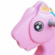 Aga4Kids Cal de leagăn din plastic DS3801 Roz
