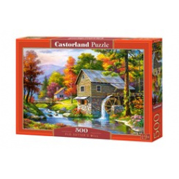 CASTORLAND Puzzle 500 de piese - Vechiul Moară Sutter