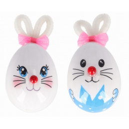 Decorațiune de Paște cu iepuraș și ou pentru agățat, mix de modele