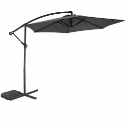 Aga Umbrelă de grădină MR2025 300 cm Gri închis