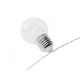 Șir de lumini LED becuri alb cald 20 buc ISO 8623