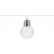 Șir de lumini LED becuri alb cald 20 buc ISO 8623