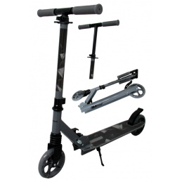 Trotinetă Mare H10 GRI Pliabilă R-Sport roți 145 mm până la 100 kg