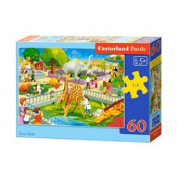 Puzzle 60 buc. Vizită la Zoo universală