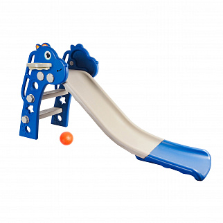 Aga4Kids Tobogan cu mâner 130 cm DS3701 Albastru