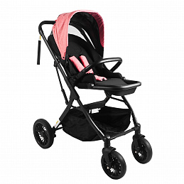 Cărucior sport Aga Negru/Roz 6DZ097 - II. CALITATE