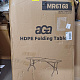 Aga Masă pliabilă de grădină 240x74x74 cm Negru 6DAZ601 - CALITATEA a II-a