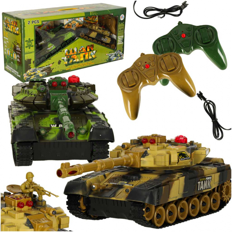 Aga RC Set de tancuri de război 9993 2.4GHz