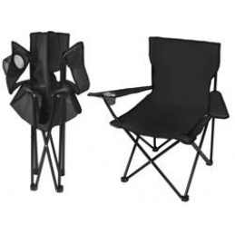 Scaun pliabil Relax Negru Malatec