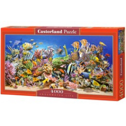 Puzzle CASTORLAND 4000 de piese - Viața subacvatică