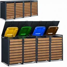 Protecție pentru coșurile de gunoi