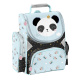 Paso Set școlar ghiozdan + sac de spate Panda