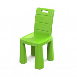 Scaun din plastic pentru copii Doloni Verde