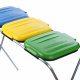 Suport pentru saci de gunoi Aga 3x120 l Galben, Albastru, Verde
