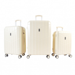 Set de valize de călătorie Aga Travel Bej 2CZ040 - II. CALITATE