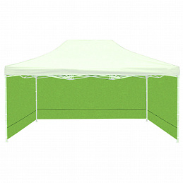 Aga Laterală pentru stand de vânzare 3x4,5m Verde deschis