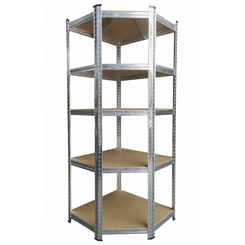 Aga Raft metalic de colț 180x70x40 cm - 6DAZ230 - II. CALITATE