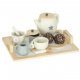 Aga Set de cafea din lemn pentru copii, 14 piese