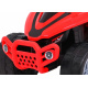 ATV Little Monster pe baterii pentru copii mici Roșu cu motor de 25W