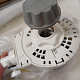 Aga Ventilator de uz casnic 43 cm Alb 6DAZ525 - CALITATEA a II-a