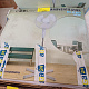 Aga Ventilator cu picior 40 cm Alb 6DAZ585 - CALITATEA a II-a