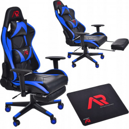 Scaun de birou pentru gaming ARAGON cu suport pentru picioare
