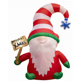 Pitic gonflabil cu iluminare LED - 175 cm