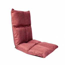 Aga Fotoliu reglabil pentru podea 36x48x48 cm Roșu